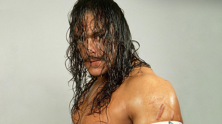 Sabu posing for a promotional shoot during his ECW tenure.