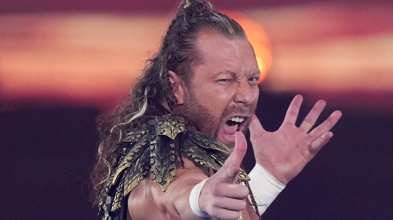 Kenny Omega during his match at the NJPW Wrestle Dynasty, 2025.