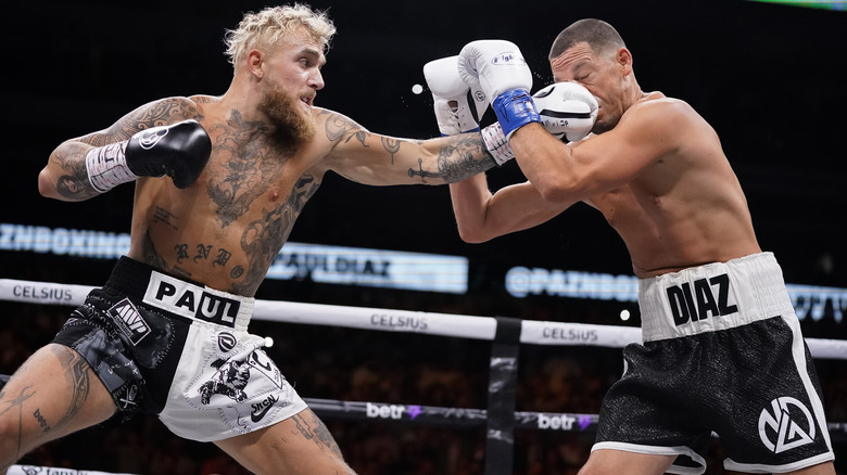 Jake Paul and Nate Diaz