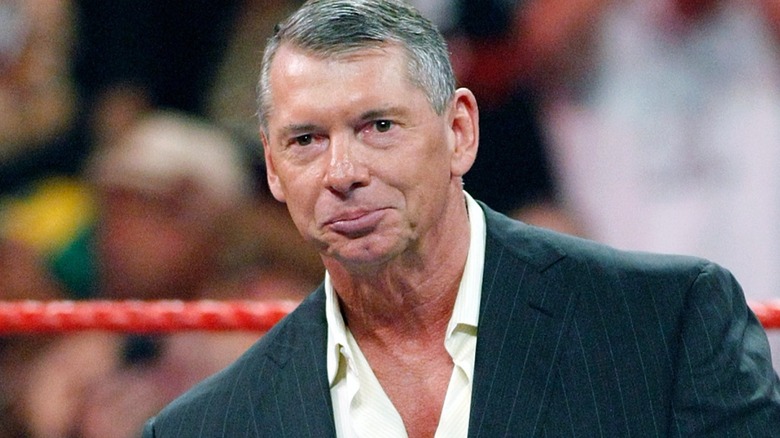 Vince McMahon smiling