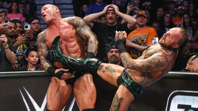Randy Orton and Aleister Black on WWE SmackDown