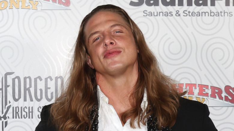 Matt Riddle without a care in the world