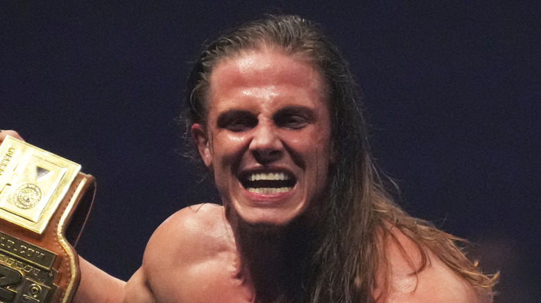 Matt Riddle realizing he's the main character of wrestling this week