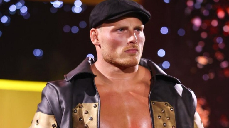 Ridge Holland wearing a jacket