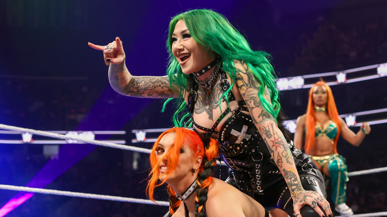 Shotzi with Gigi Dolin in WWE