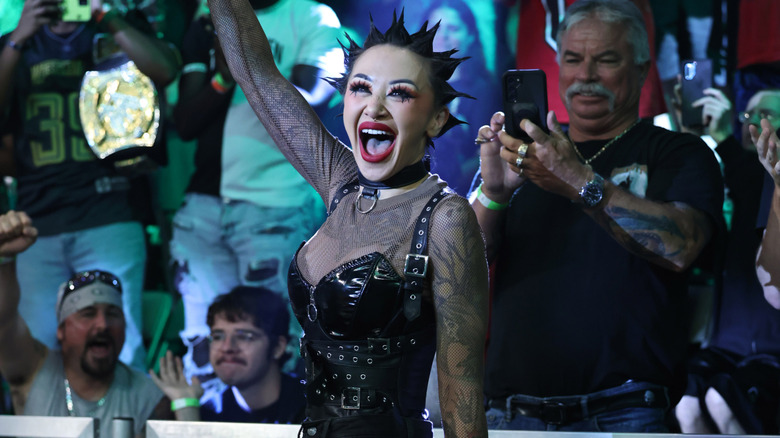Shotzi making her entrance