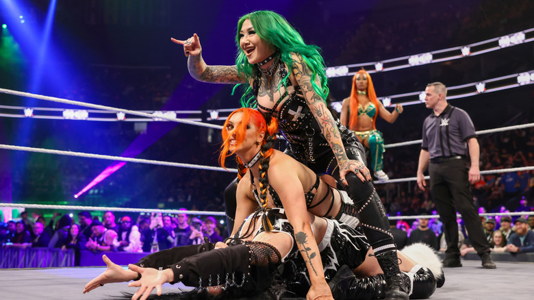 Shotzi and Gigi Dolin in WWE NXT