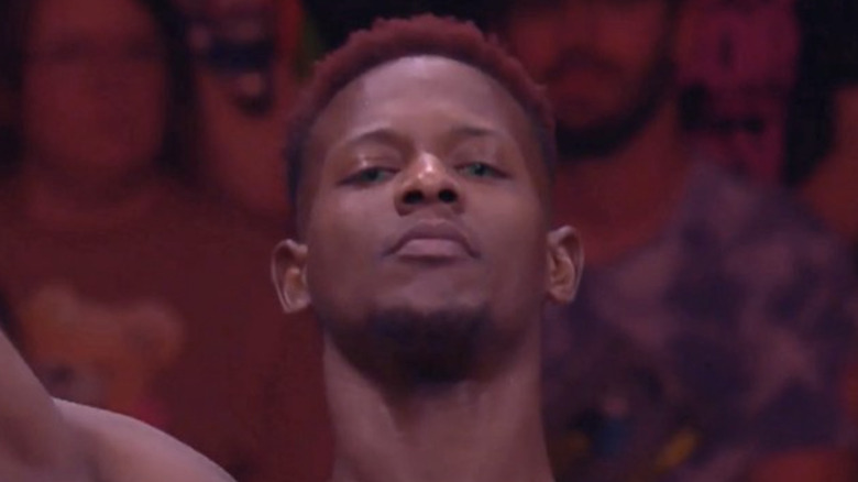 Exodus Prime posing in the ring