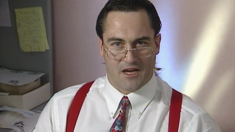 Irwin R. Schyster in his office