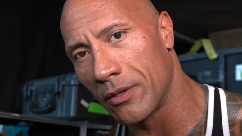 The Rock on Mic