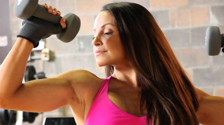 Trish Lifting Weights
