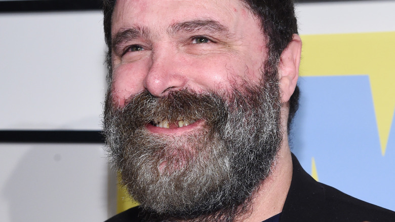 Mick Foley smiling