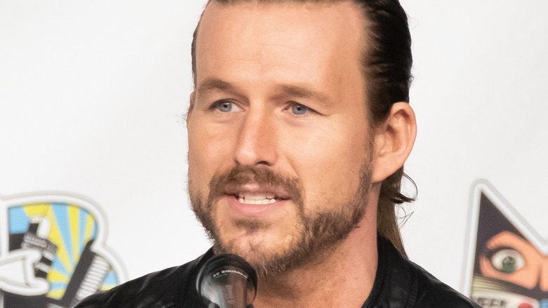 Adam Cole speaking