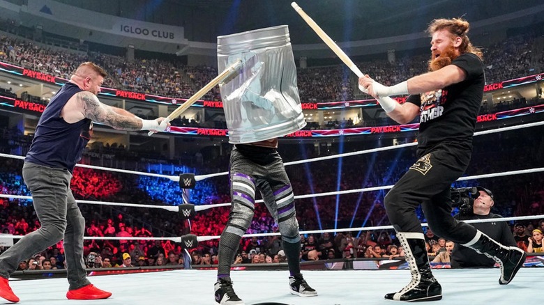 Kevin Owens And Sami Zayn In Action At WWE Payback