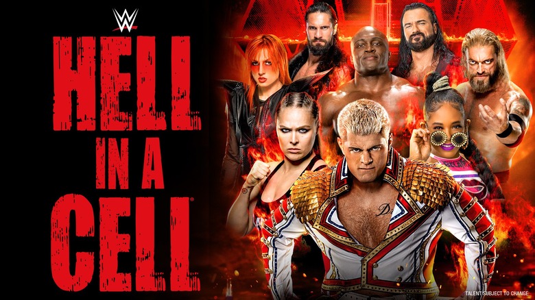 Hell In A Cell 2022 poster