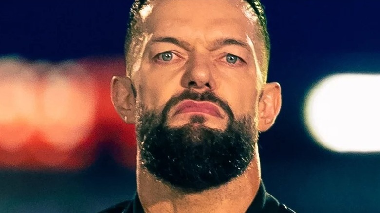 Finn Balor before a match on WWE TV