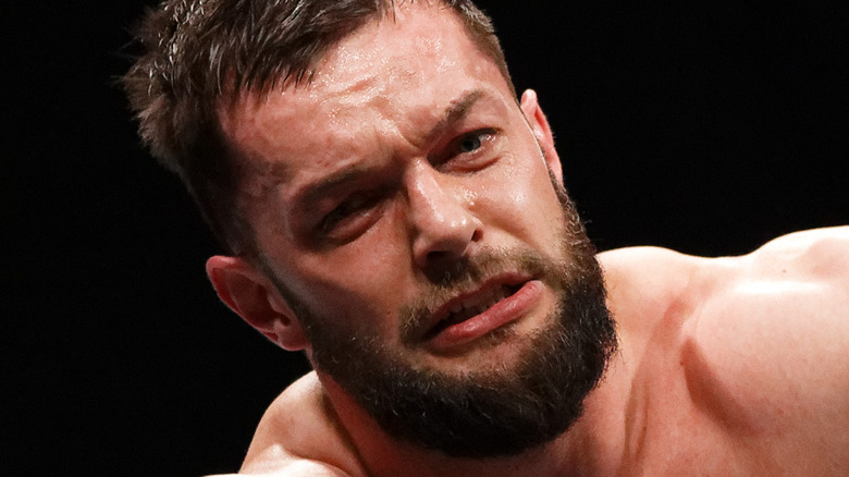 Finn Balor wrestling