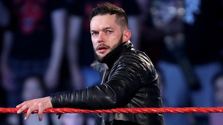 Finn Balor smiles