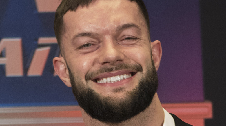 Finn Balor smiling