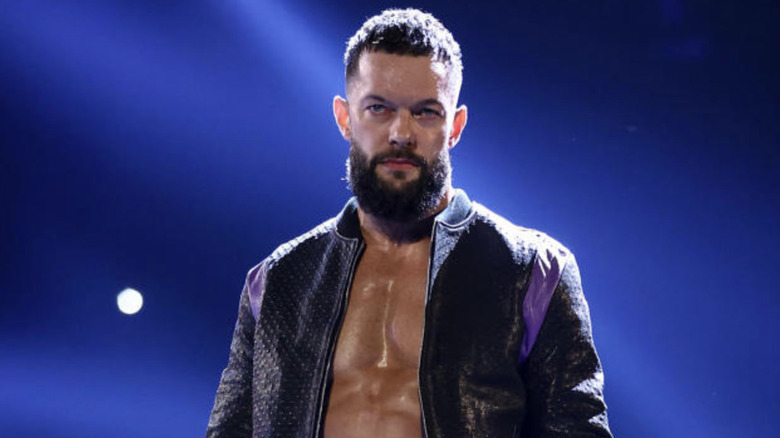 Finn Balor walking to the ring