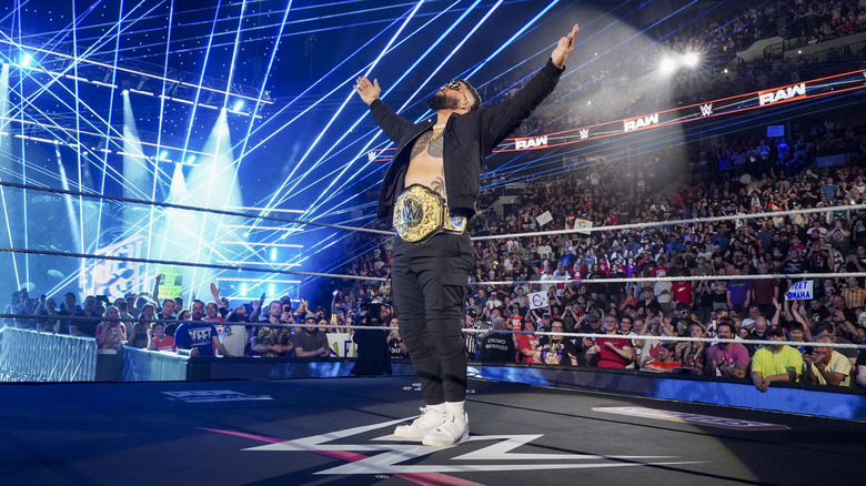 Jey Uso in the ring