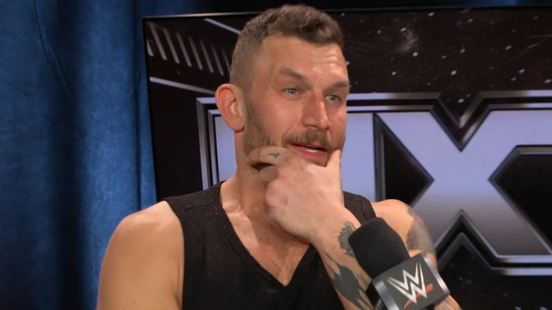 Fandango backstage in WWE NXT