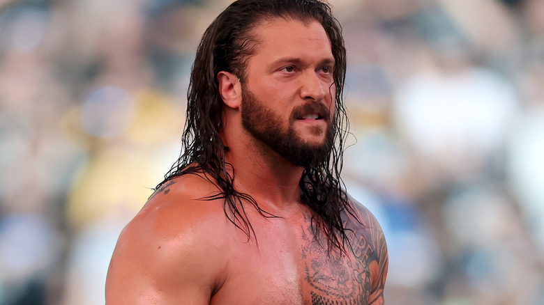 Killer Kross looking intently into the distance