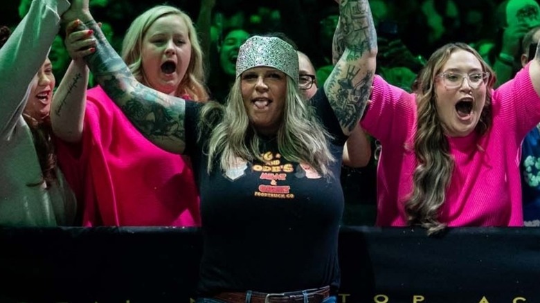 ODB ringside in TNA Wrestling