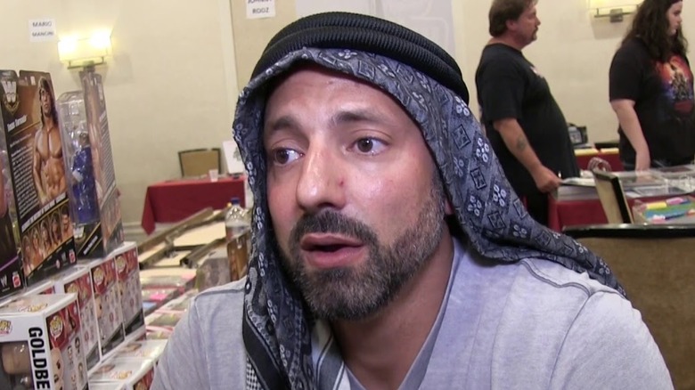 Muhammad Hassan at a fan convention