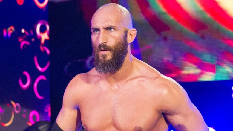 Tommaso Ciampa makes his entrance