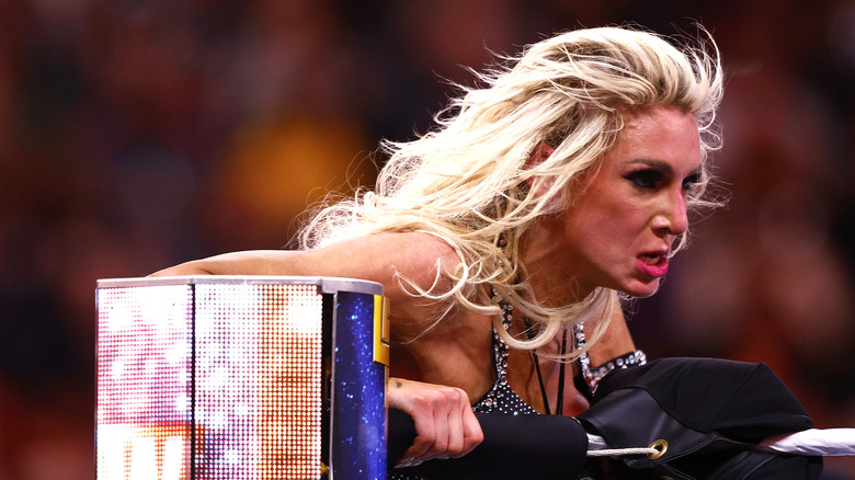 Charlotte Flair snarls