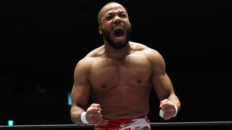 Jonathan Gresham in the ring