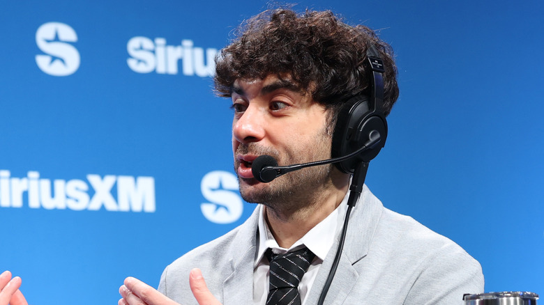 Tony Khan talking