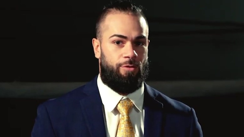 Flip Gordon wearing a suit