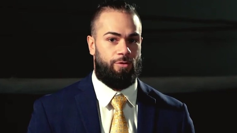 Flip Gordon wearing a suit