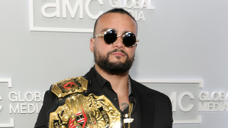 Mike Santana at an AMC event