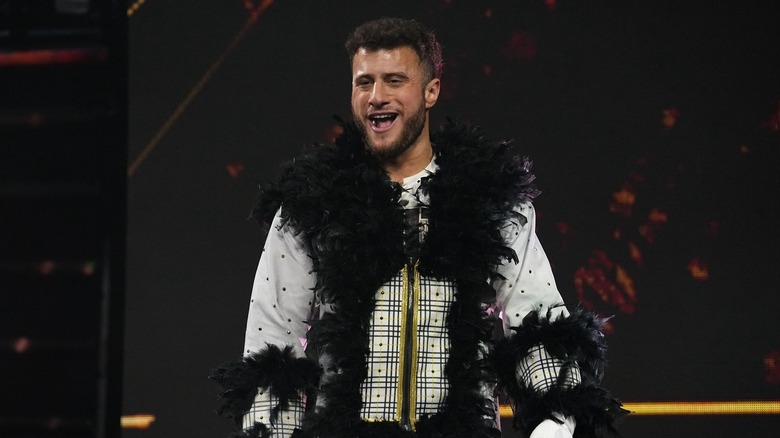 MJF makes his entrance