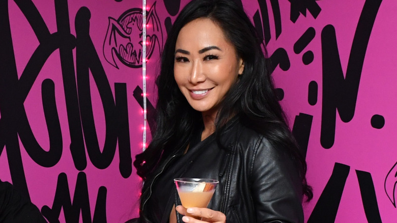 Gail Kim attends Battle of the Boroughs: A Cocktail Showdown presented by BACARDi, October 2021.