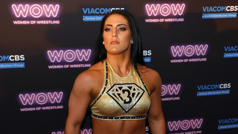 Tessa Blanchard at a Women of Wrestling event