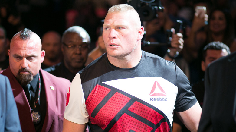 Brock Lesnar in the UFC