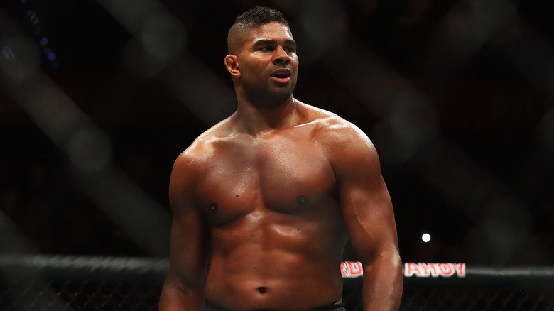 Alistair Overeem in the Octagon