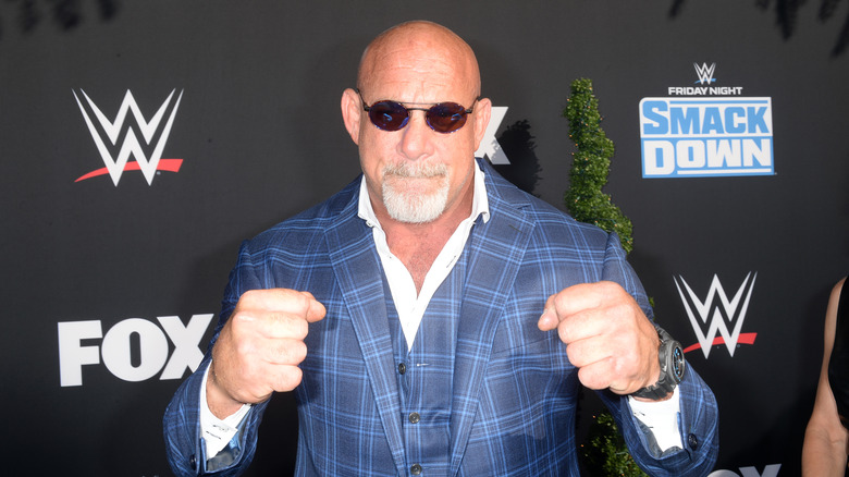 Bill Goldberg attends WWE 20th Anniversary Celebration Marking Premiere of WWE Friday Night SmackDown on FOX at Staples Center on October 04, 2019 in Los Angeles, California