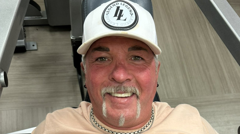 Buff Bagwell at the gym