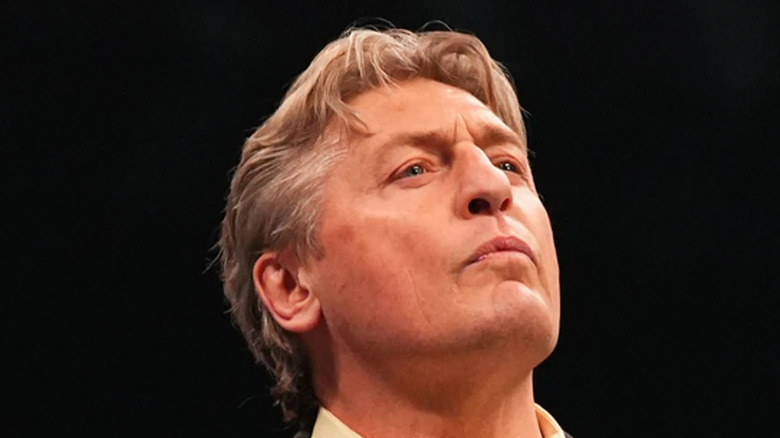 William Regal looks up