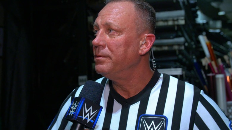 Mike Chioda being interviewed