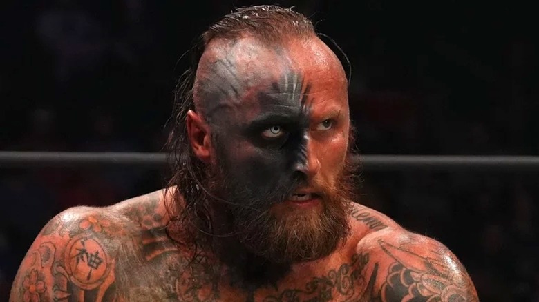 Malakai Black during his AEW run