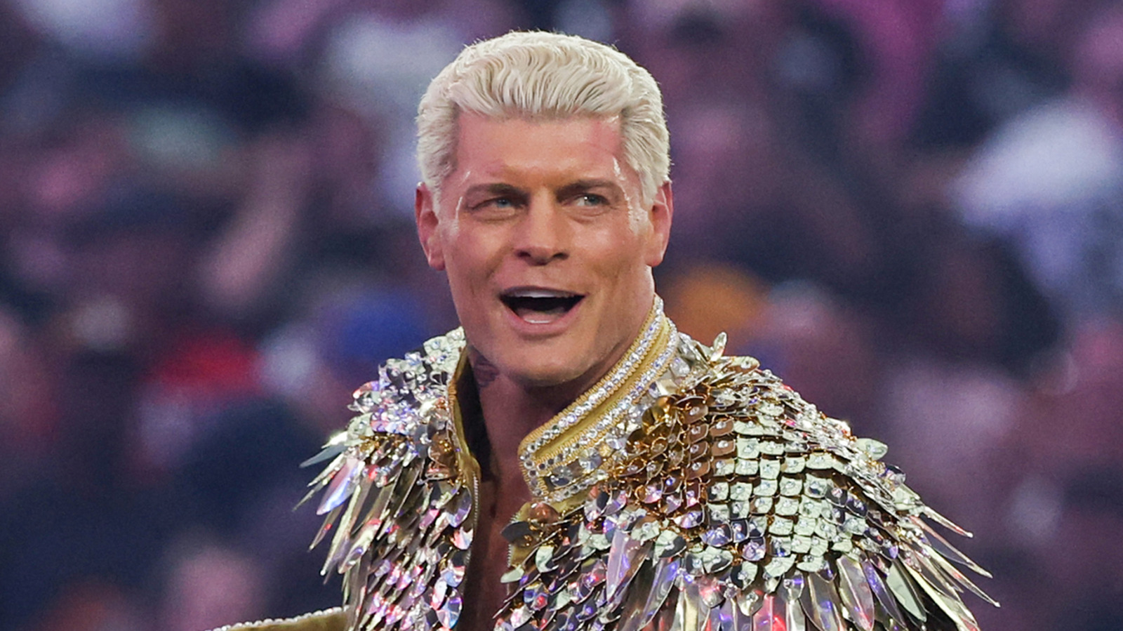 Former WWE Champion Cody Rhodes Does The Ice Bucket Challenge For AEW's Rebel