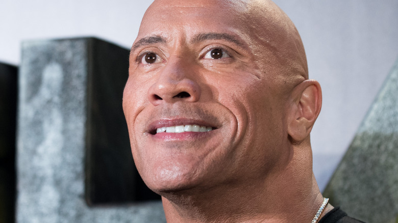 The Rock with a twinkle in his eye