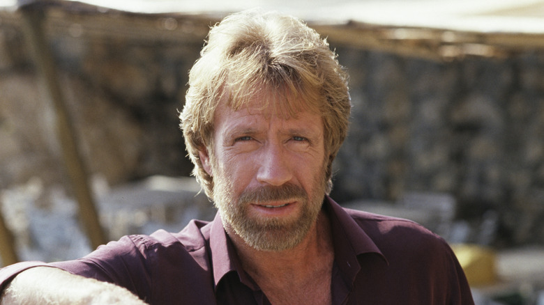 A young Chuck Norris