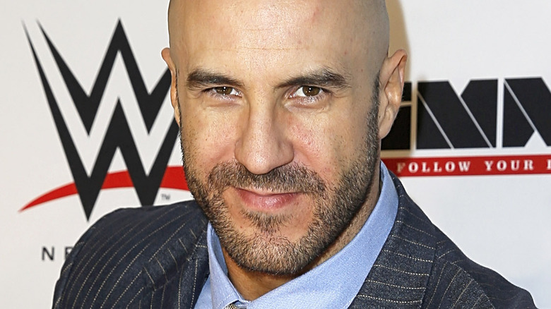 Claudio Castagnoli during his time as Cesaro in WWE